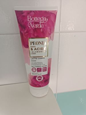 Latte corpo peonia e acido ialuronico 