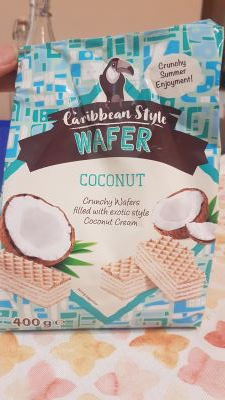 Caribbean Style Wafer Coconut