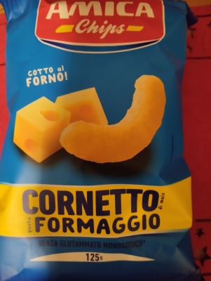 Cornetto di mais al gusto di formaggio 