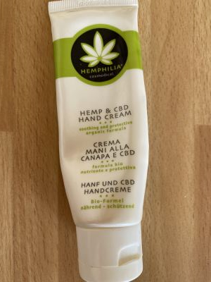 Hemp crema mani alla canapa