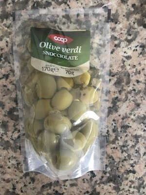 Olive verdi snocciolate