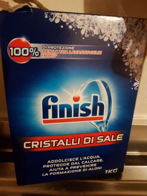 Finish cristalli di sale