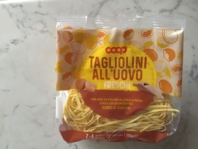 Tagliolini all’uovo