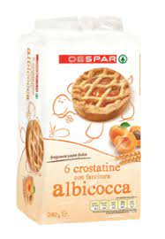 Crostatine all'albicocca