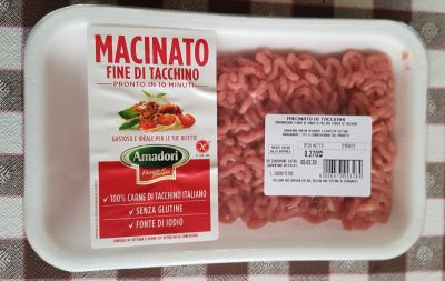 Macinato fine di carne di tacchino Amadori