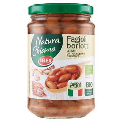 Fagioli borlotti lessati bio