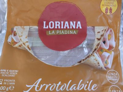 Piadina arrotolabile