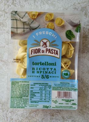 Tortelloni ricotta e spinaci