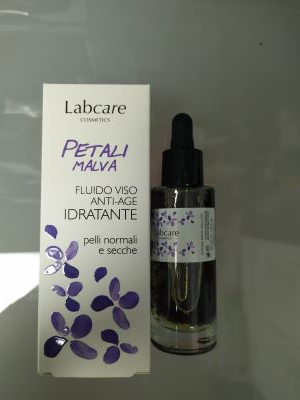 Petali Malva - Fluido viso anti-age idratante