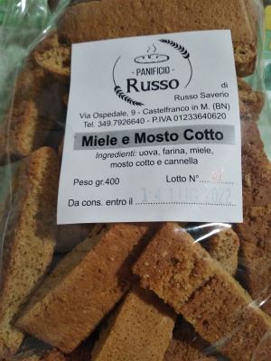 Biscotti miele e mosto cotto 