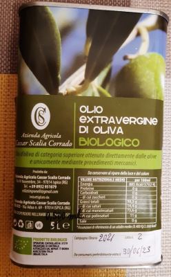 Olio extra vergine di oliva