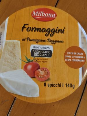 Formaggini al Parmigiano Reggiano 