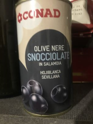 Olive nere denocciolate