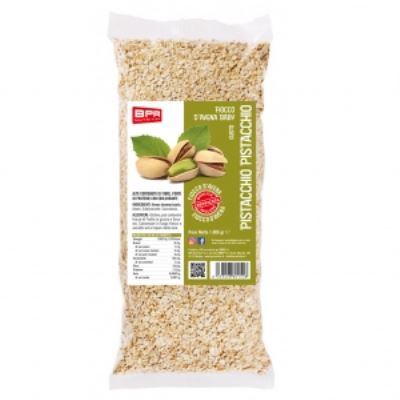 Fiocco d'avena aromatizzato al pistacchio