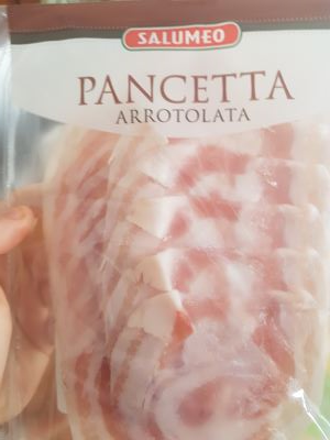 Pancetta arrotolata