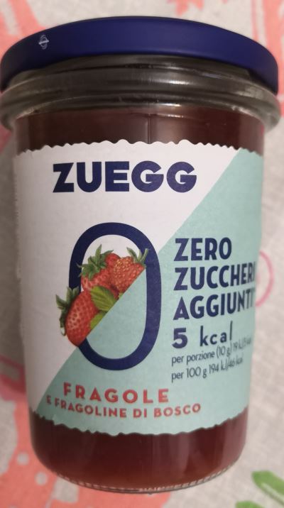 0 zero zuccheri aggiunti - fragole e fragoline di bosco 