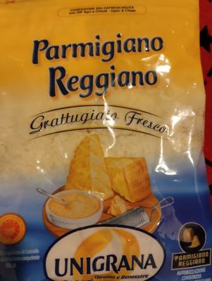 Parmigiano reggiano grattugiato 