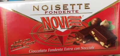 Extra fondente con nocciole