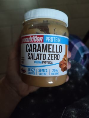 Crema proteica caramello salato 