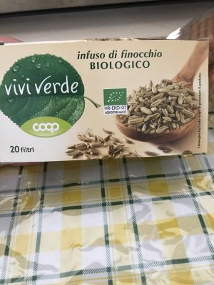 Infuso finocchio biologico