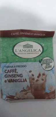 Tisana fredda Caffè, ginseng e vaniglia 