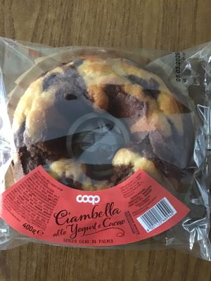 Ciambella allo yogurt e cacao