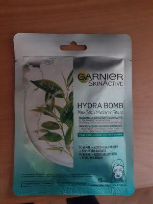 Maschera skinactive Hydra bomb idratante energizzante