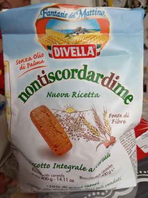 Nontiscordardime biscotto integrale ai cereali