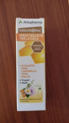 Spray sollievo per la gola