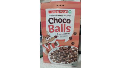 Cereali al cacao choco balls