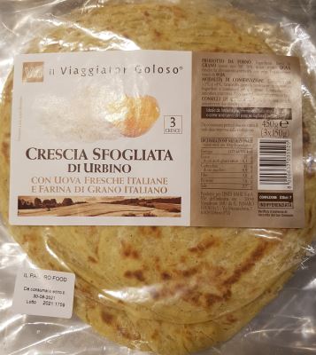 Crescia sfogliata di Urbino 