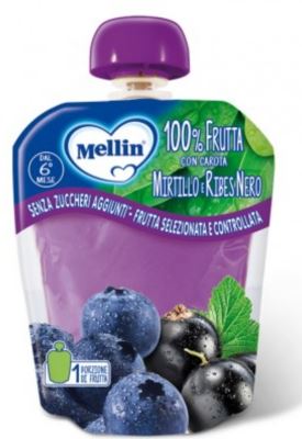 Succo di frutta mirtilli e ribes nero