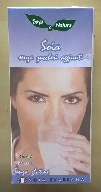 Soia senza zuccheri aggiunti