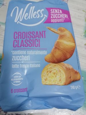 Croissant senza zuccheri aggiunti