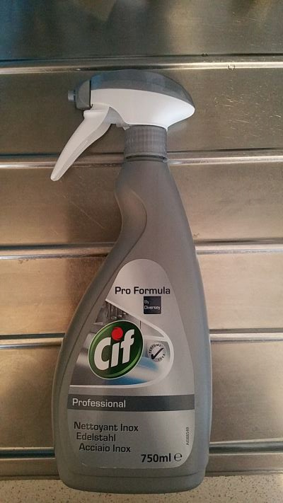 Cif Pro Formula Acciaio Inox