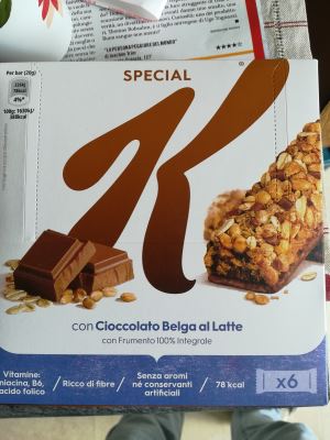 Special k con cioccolato belga al latte