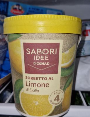 Sorbetto al limone di Sicilia 