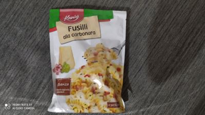 Fusilli alla carbonara