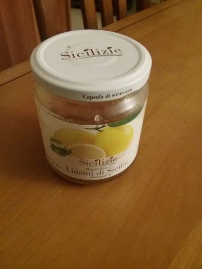 Marmellata  di limoni di Sicilia  biologica