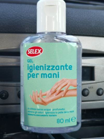 Gel igienizzante per mani