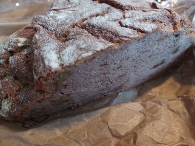 Pane al grano saraceno e noci