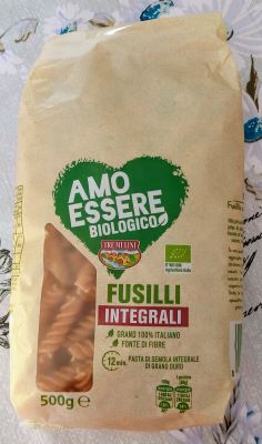 Fusilli integrali-Amo essere biologico