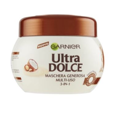 Ultradolce Maschera generosa  3 in 1 per capelli 