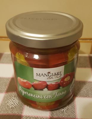 Peperoncini farciti con tonno 