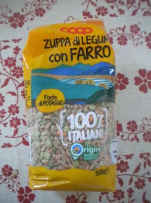 Zuppa di legumi con farro