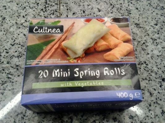 Mini spring rolls