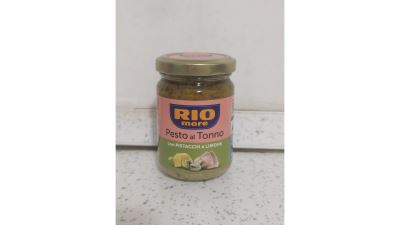 Pesto al tonno con pistacchi e limone