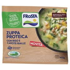 Zuppa Proteica  con riso e carote