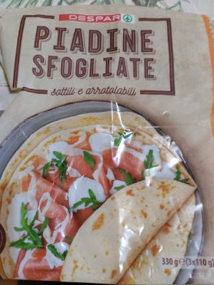 Piadine sfogliate 