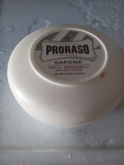 sapone da barba